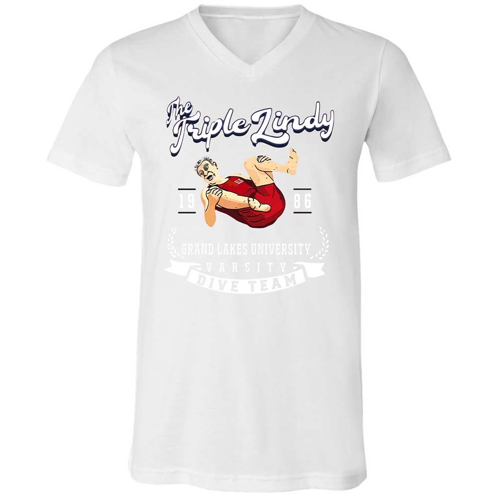 Unisex V-Neck T-Shirt - 1HWJC22T - White - 16