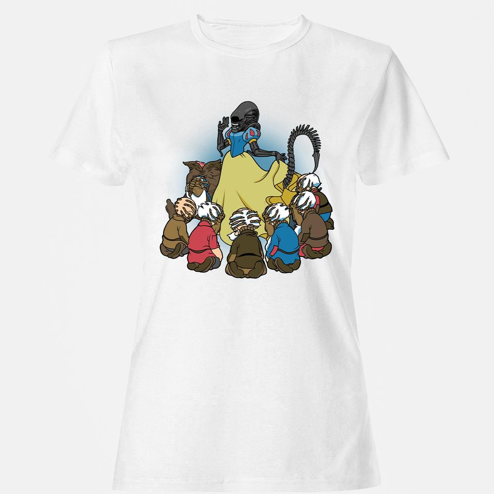 Women's T-Shirt - UXGBUJS8 - White - 16