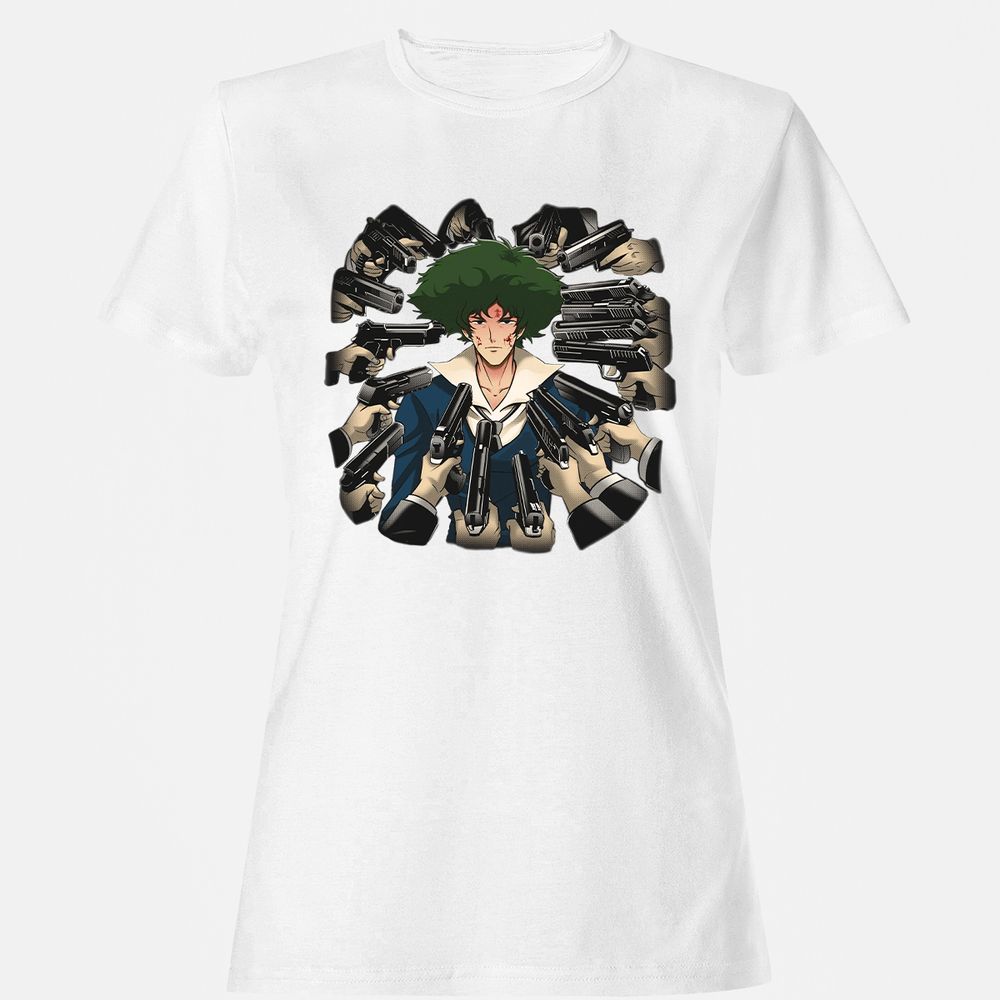 Women's T-Shirt - GQKZUUNY - White - 16