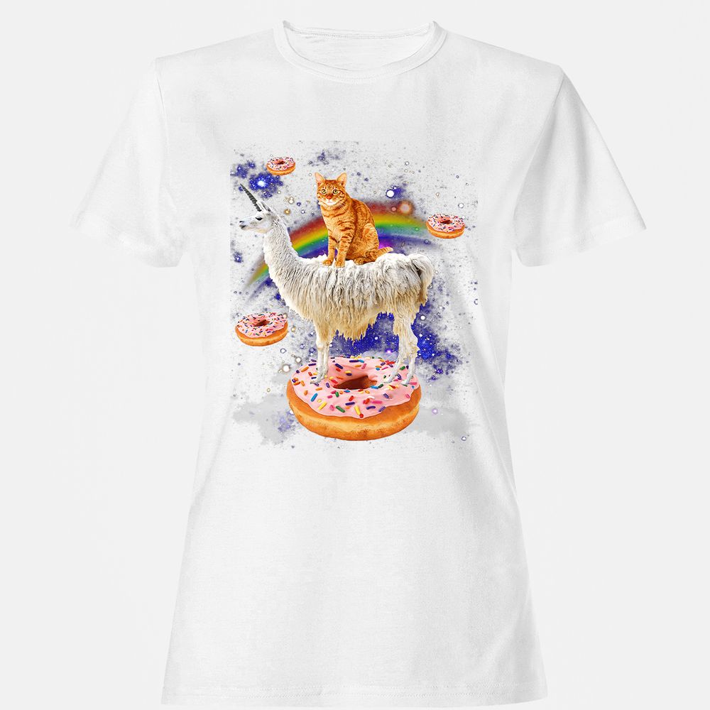 Women's T-Shirt - DZHQCS6F - White - 16