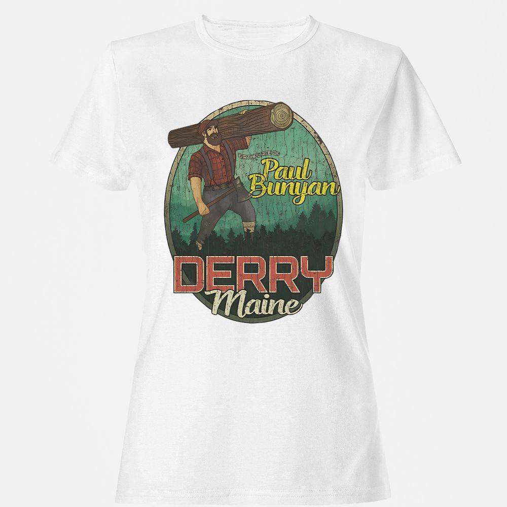 Derry Birthplace of Paul Bunyan - White - 16
