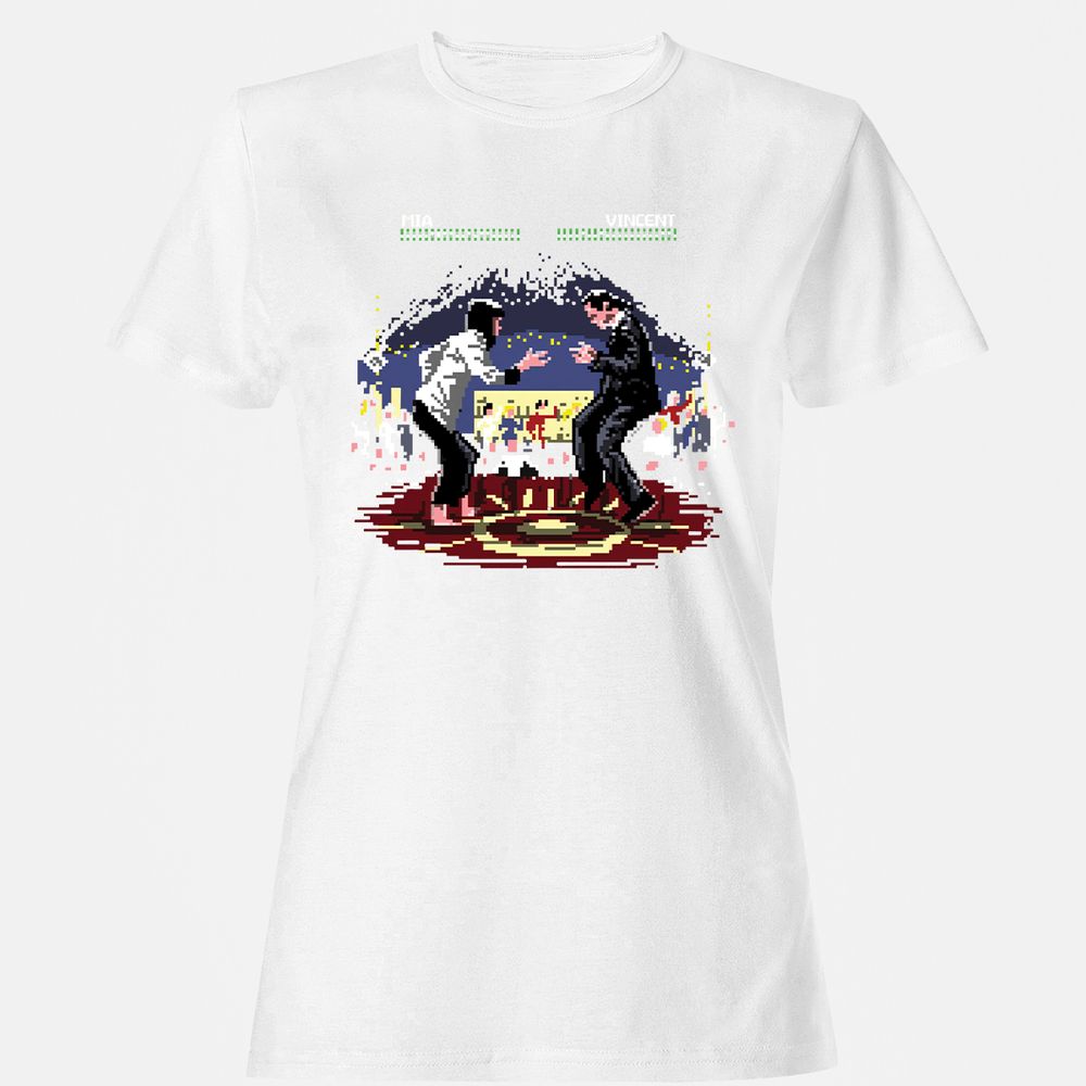 Women's T-Shirt - X3DPWVC4 - White - 16