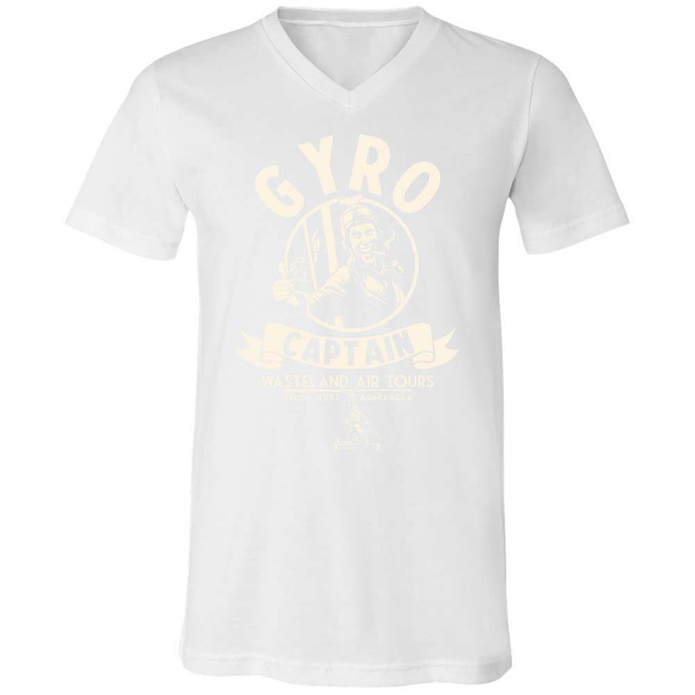 Unisex V-Neck T-Shirt - 7HT5Z46G - White - 16