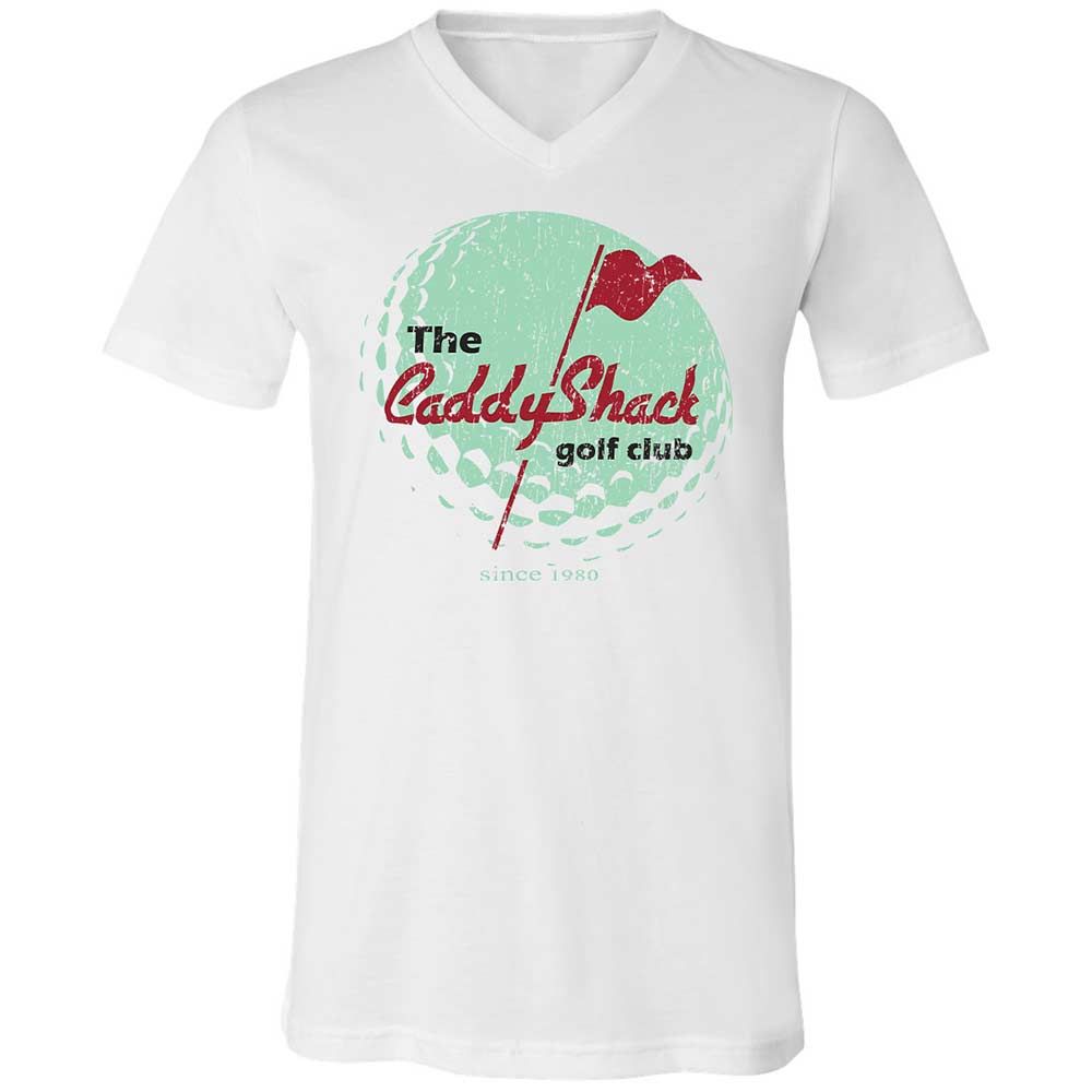 Unisex V-Neck T-Shirt - 4C7SKN67 - White - 16