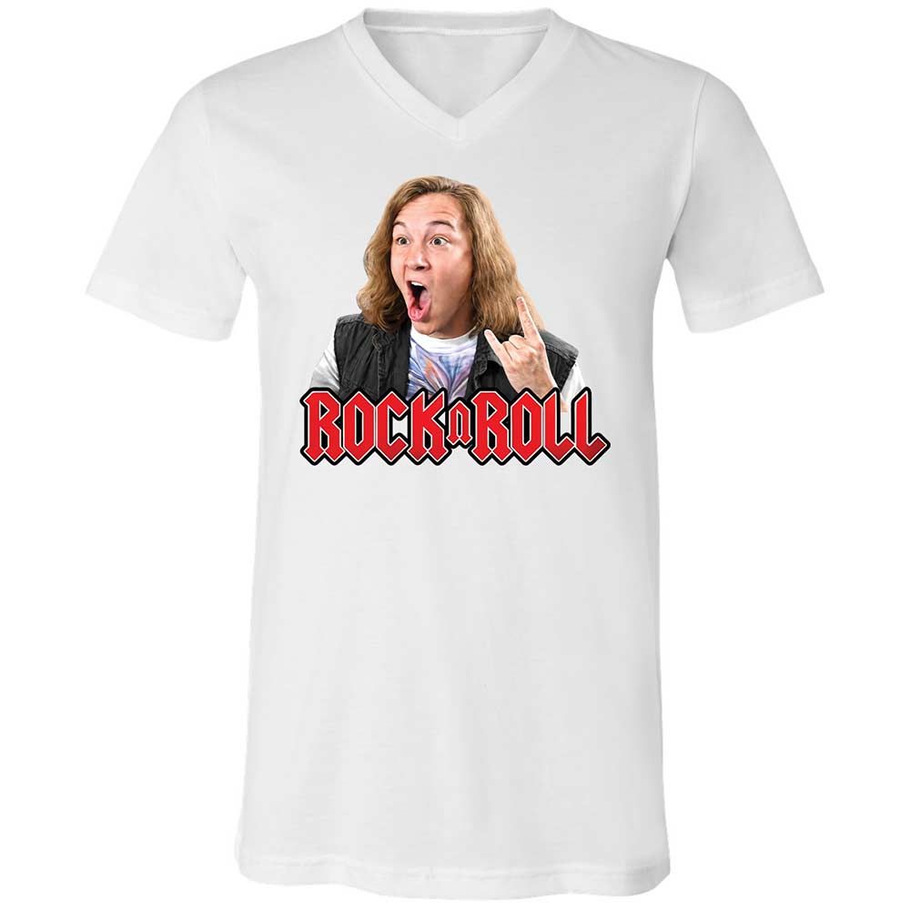 Unisex V-Neck T-Shirt - TM5USB5Z - White - 16