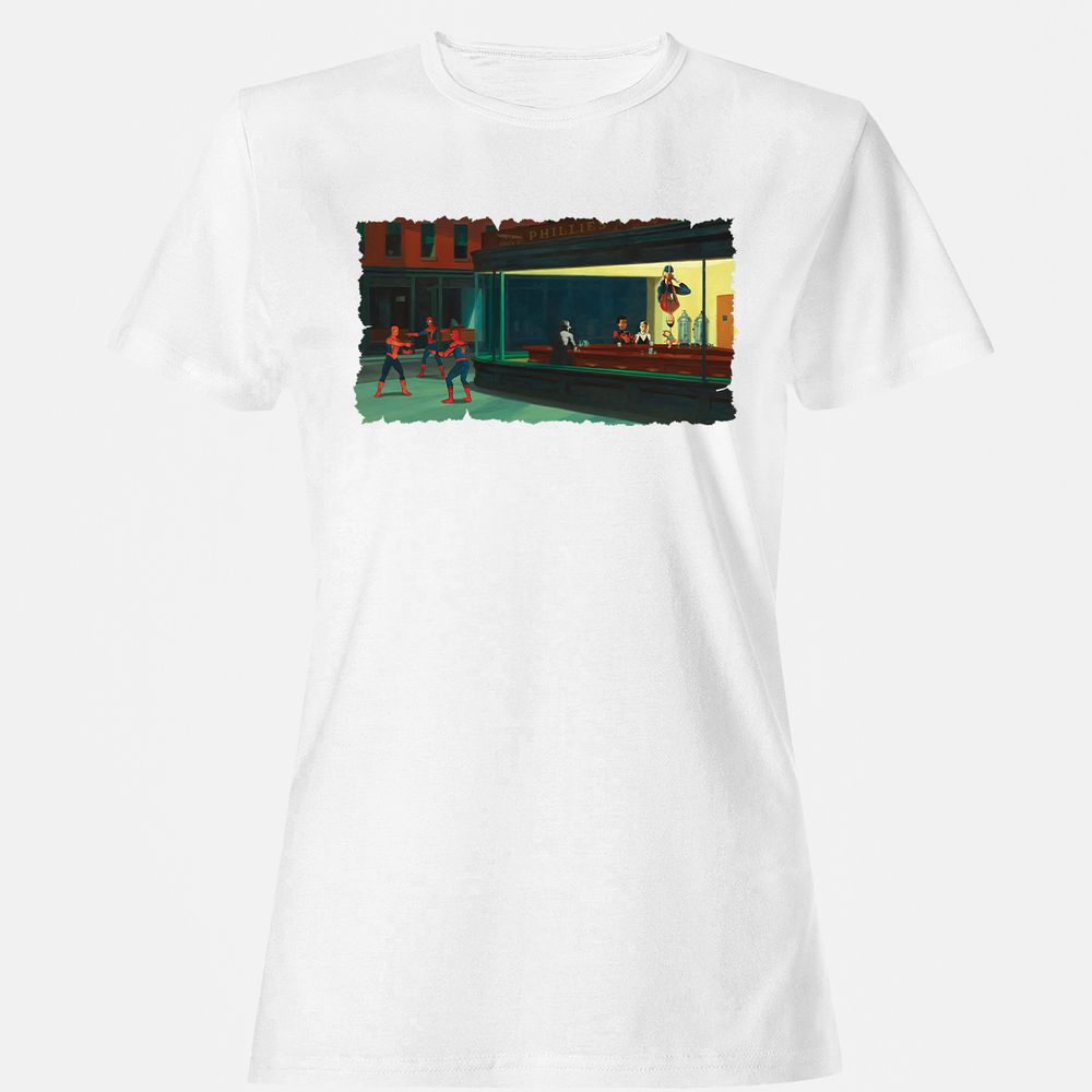 Women's T-Shirt - 3CV5GW8K - White - 16