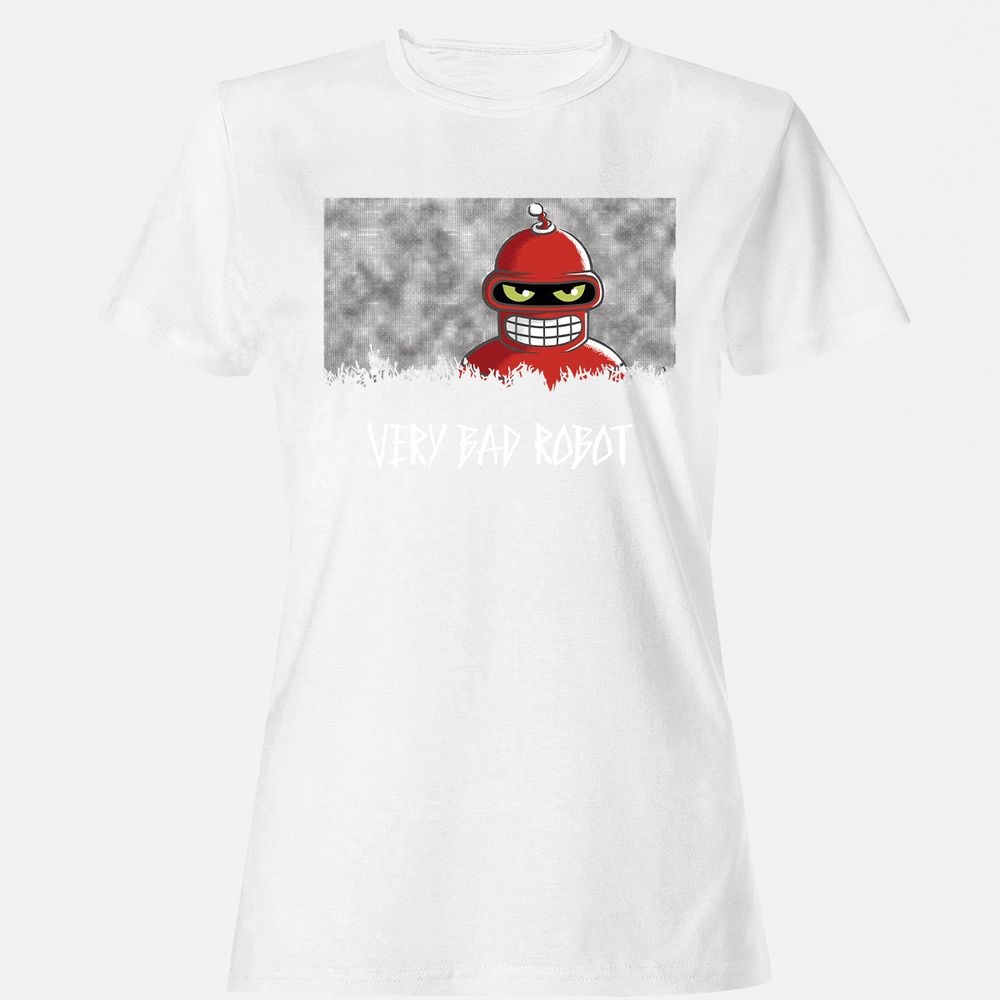 Women's T-Shirt - XTUFMZR7 - White - 16