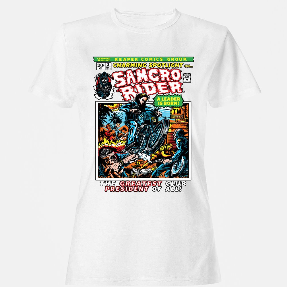 Women's T-Shirt - EL5B7R7E - White - 16
