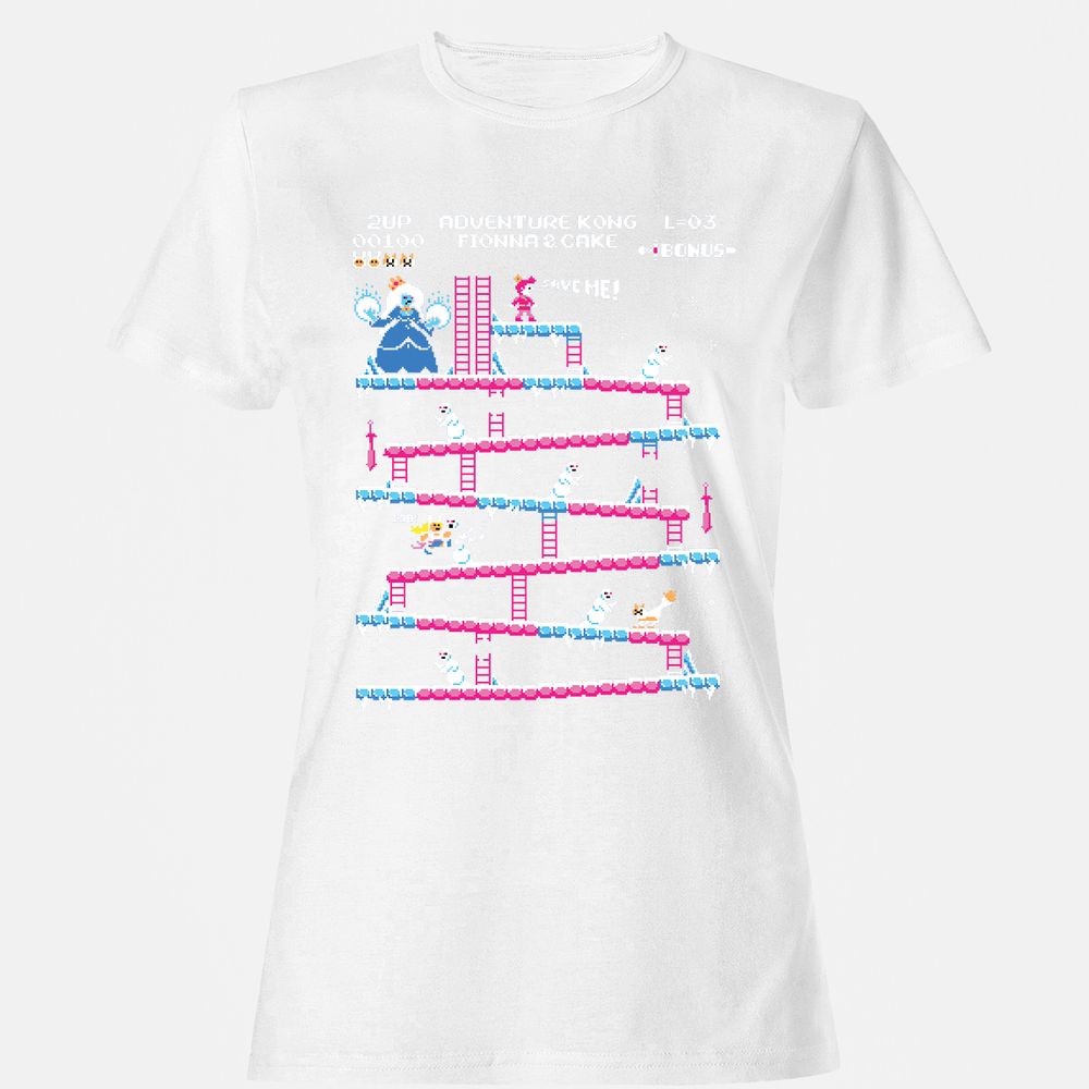 Women's T-Shirt - 8C345VUJ - White - 16