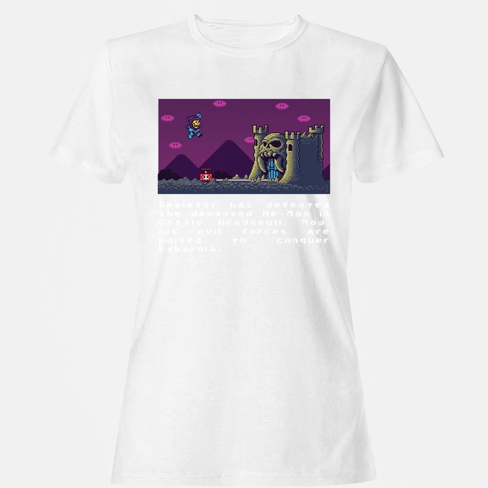 Women's T-Shirt - 9L6CFWVD - White - 16