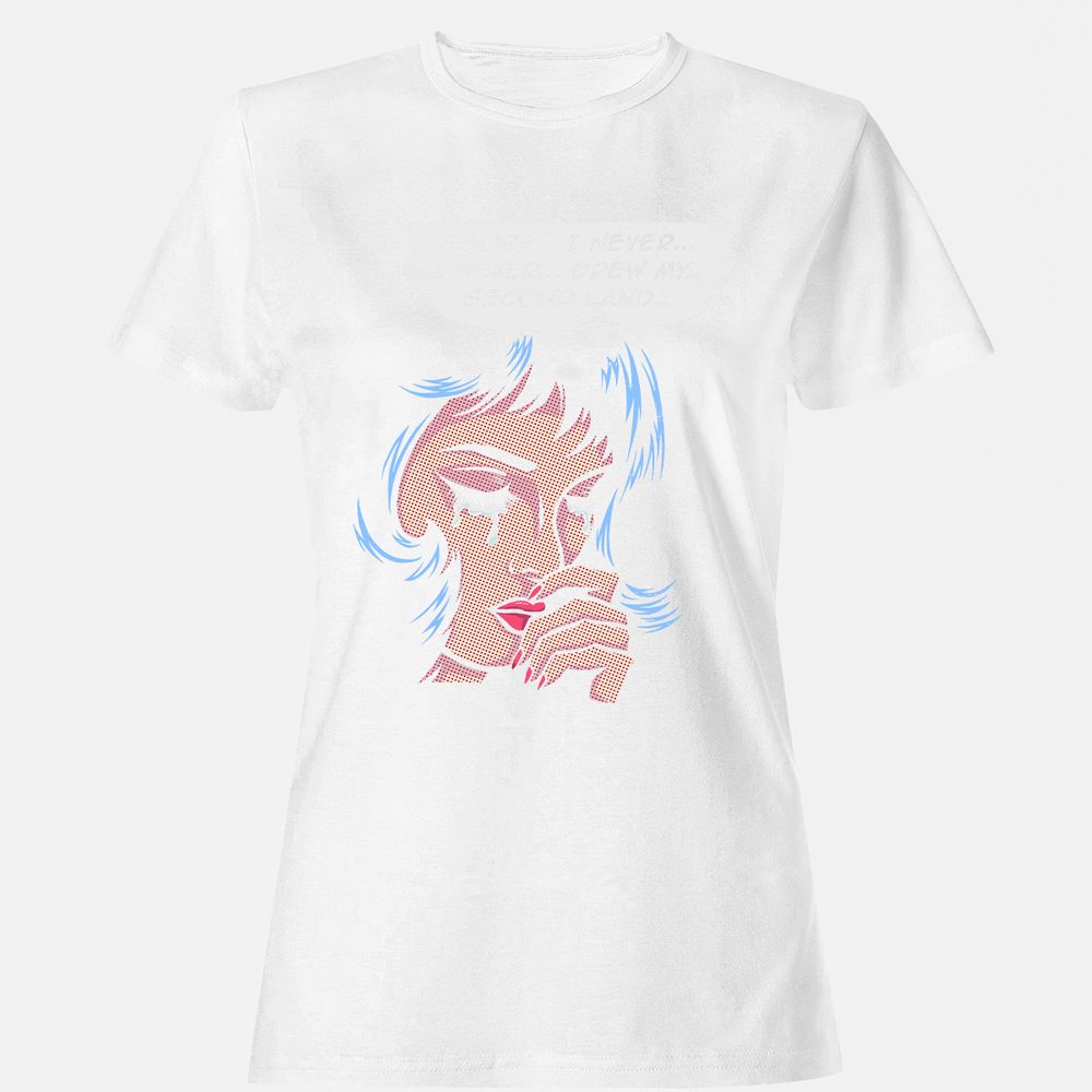 Women's T-Shirt - ZZ5J7JJE - White - 16