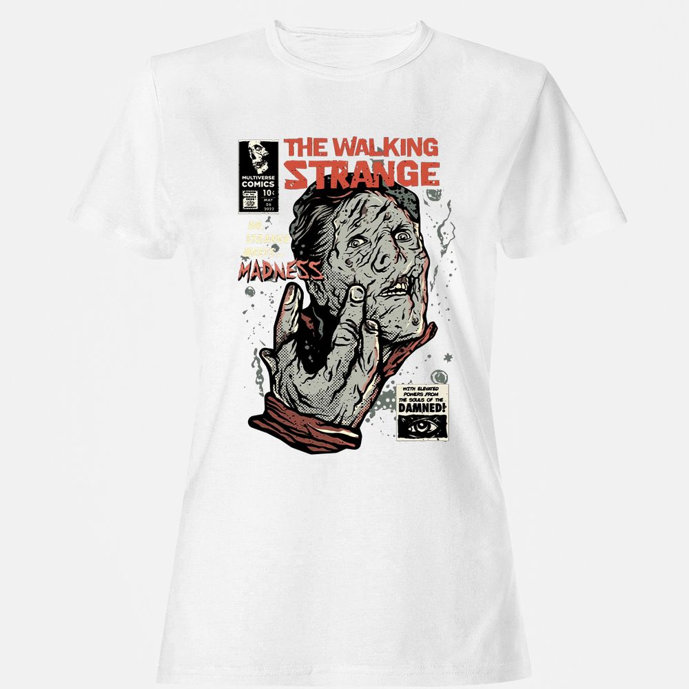 Women's T-Shirt - GQ141KCZ - White - 16