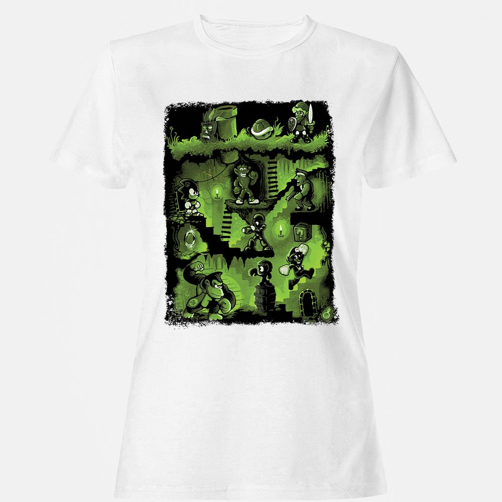 Women's T-Shirt - US6NKD1D - White - 16