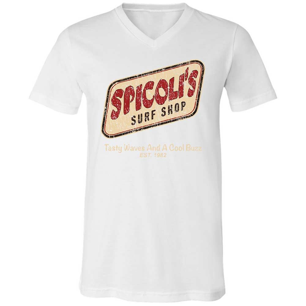 Unisex V-Neck T-Shirt - 3HHXPVXE - White - 16