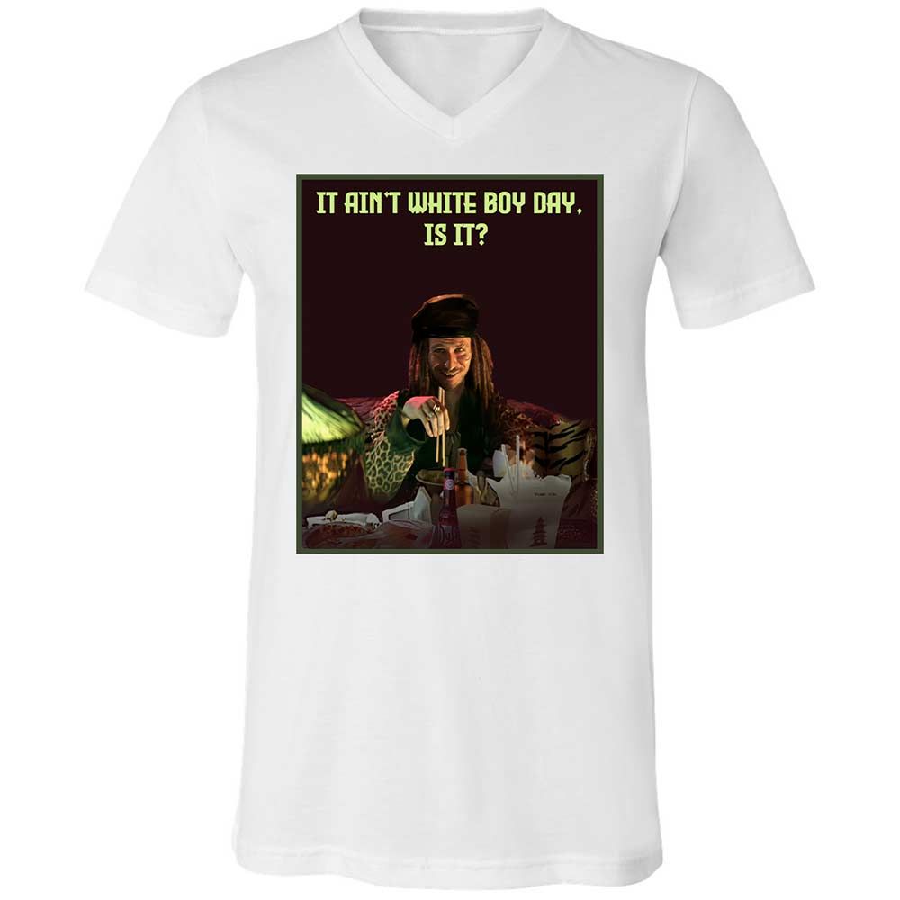 Unisex V-Neck T-Shirt - CJW72A76 - White - 16