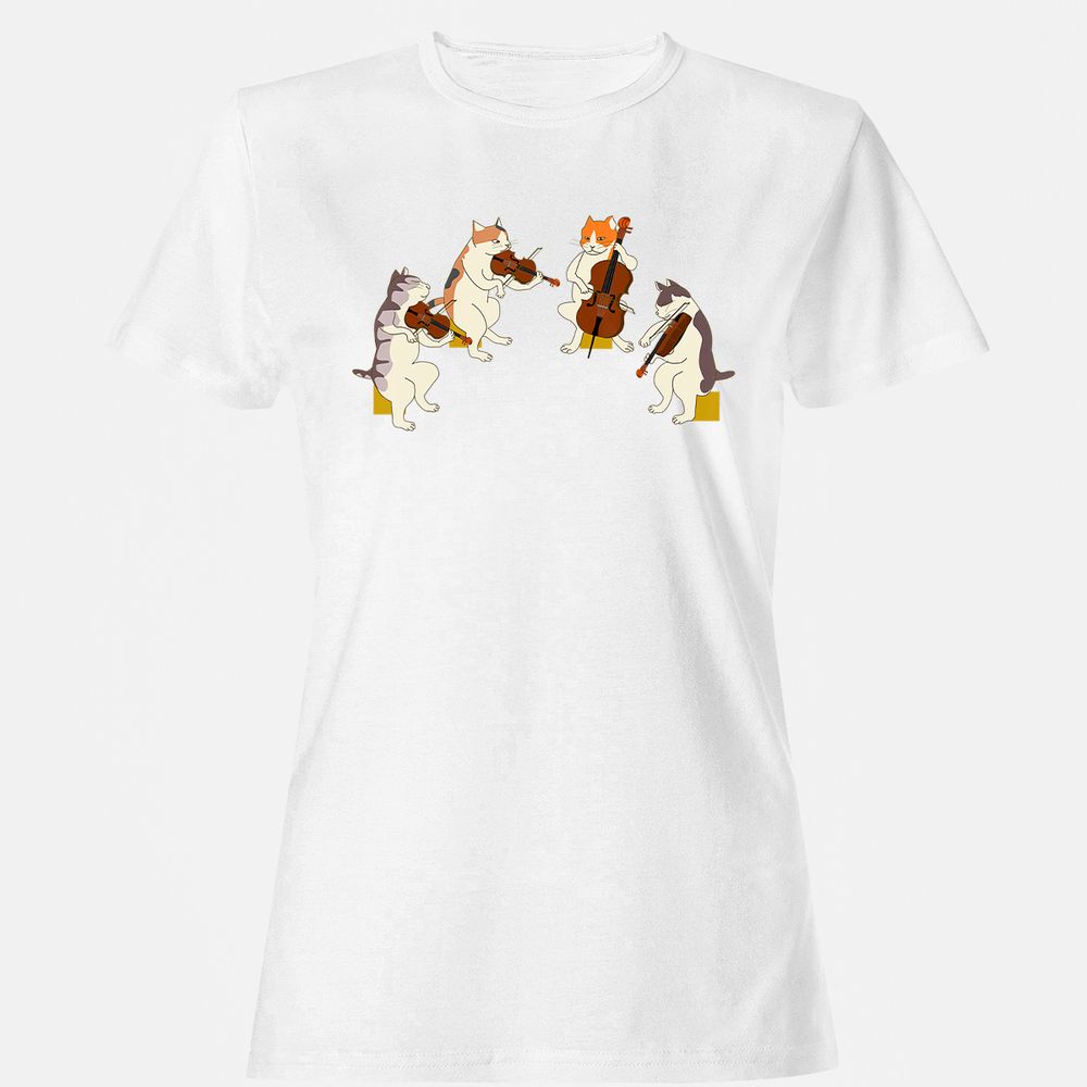 Women's T-Shirt - C6UCXYAK - White - 16