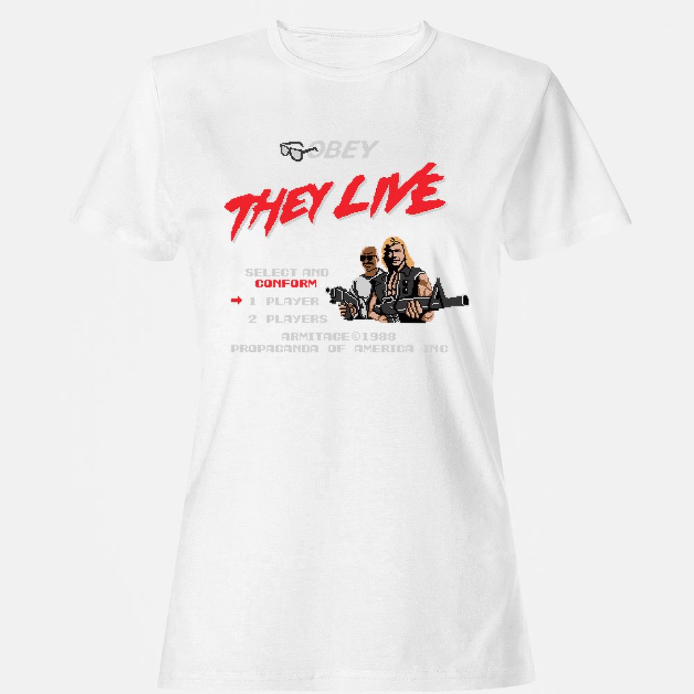 Women's T-Shirt - 6LTQYZMM - White - 16