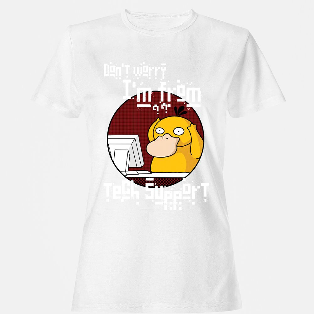 Women's T-Shirt - FUZRX6FB - White - 16