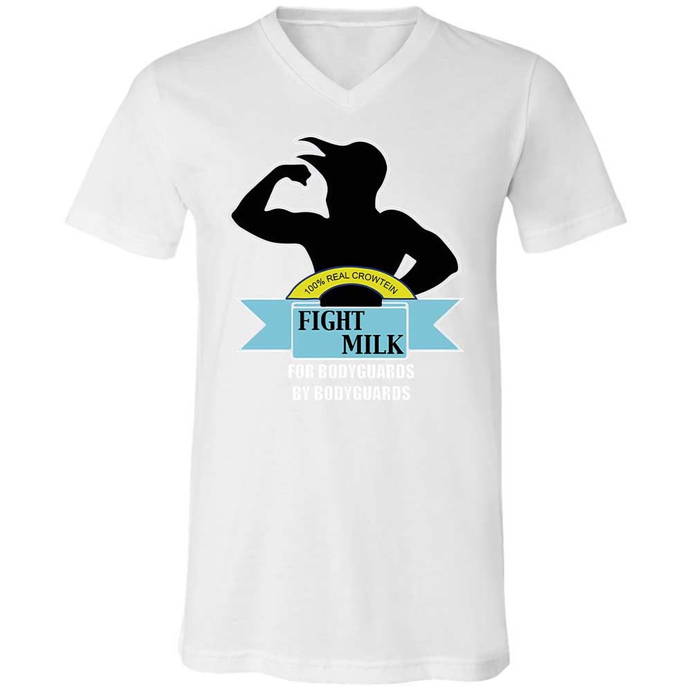 Unisex V-Neck T-Shirt - 6V6AVREN - White - 16