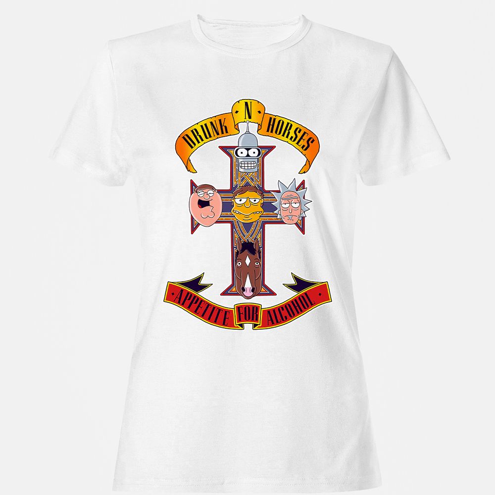 Women's T-Shirt - SHV1YSTU - White - 16