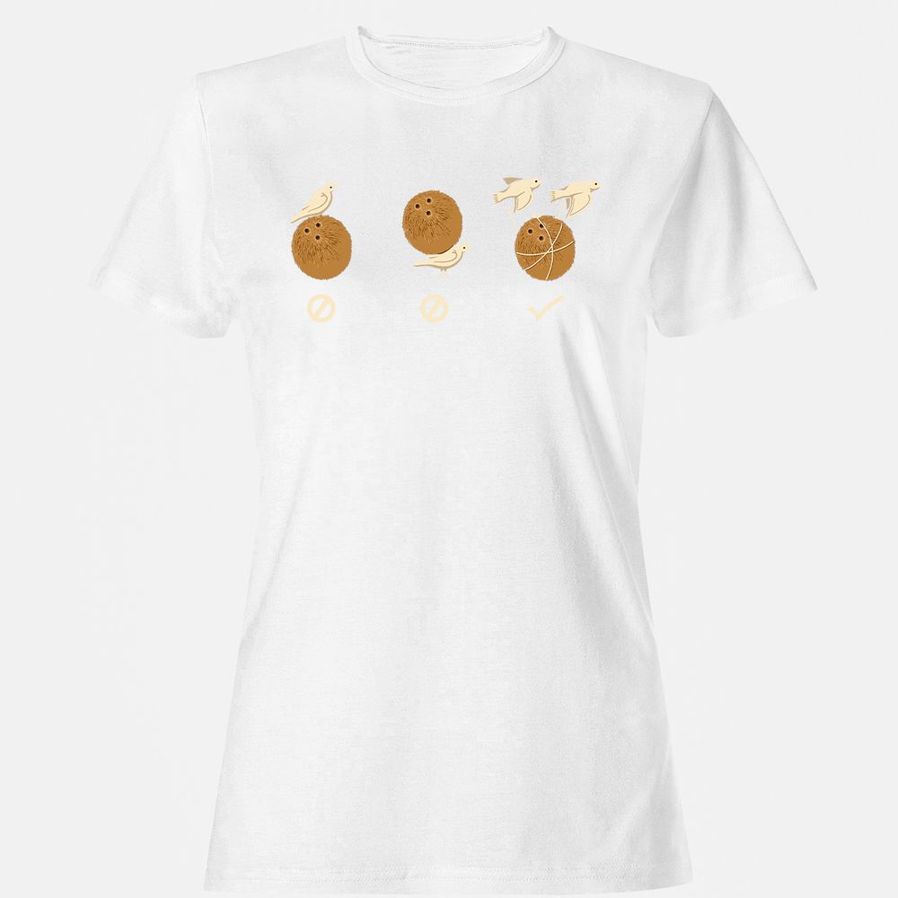 Women's T-Shirt - 16W26QSX - White - 16