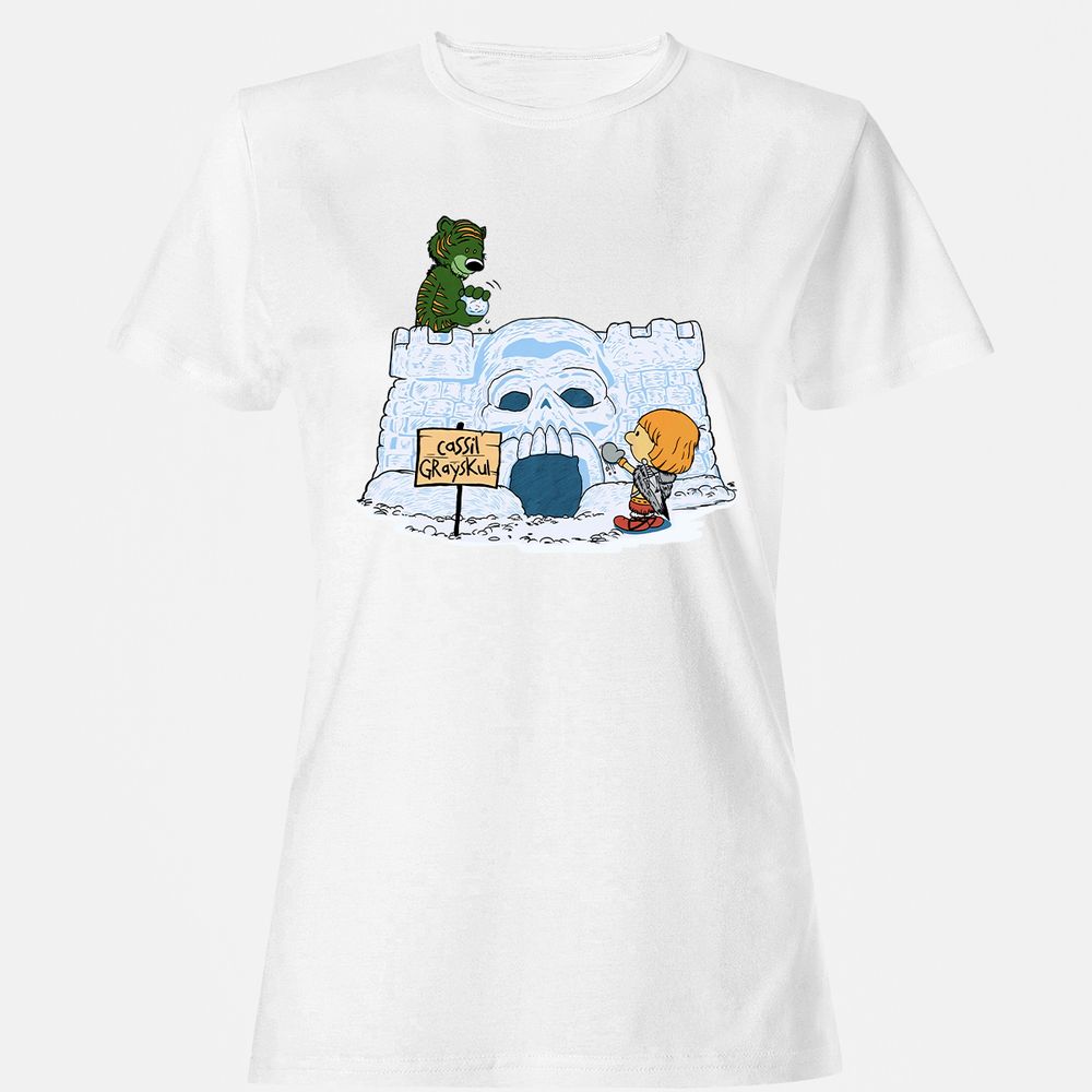 Women's T-Shirt - 7D57UX8Y - White - 16