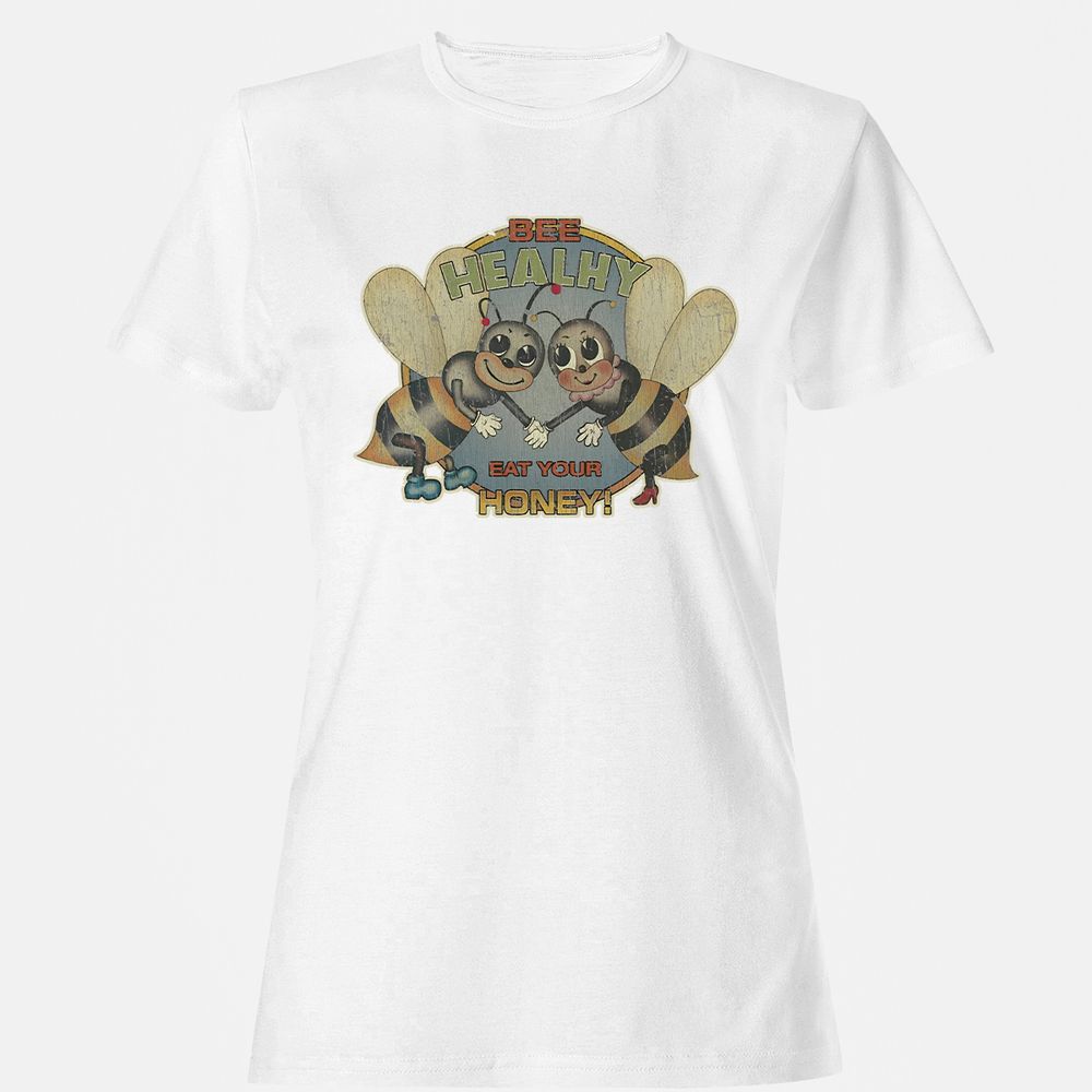 Bee Healthy Eat Your Honey - White - 16