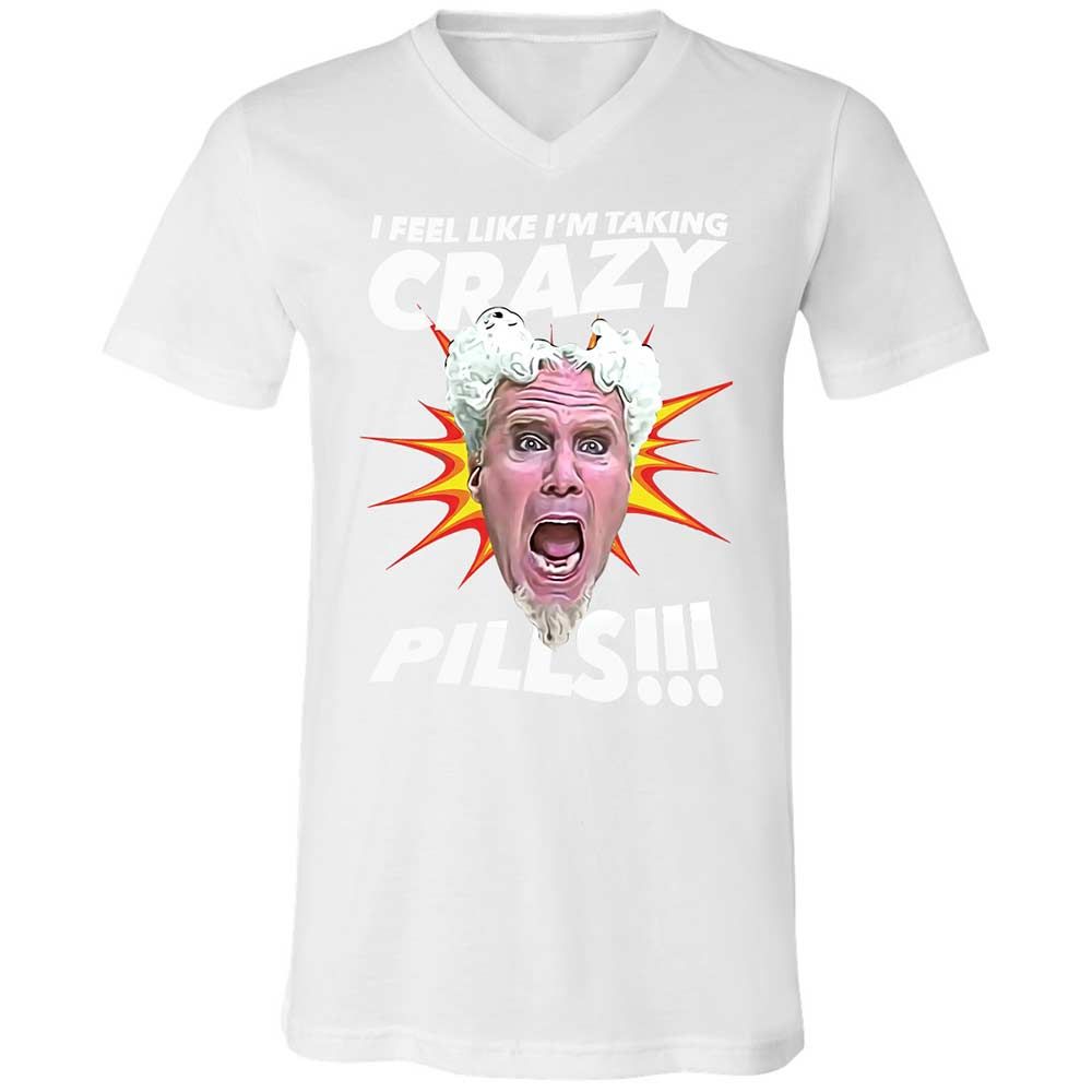 Unisex V-Neck T-Shirt - EDUCP8L7 - White - 16