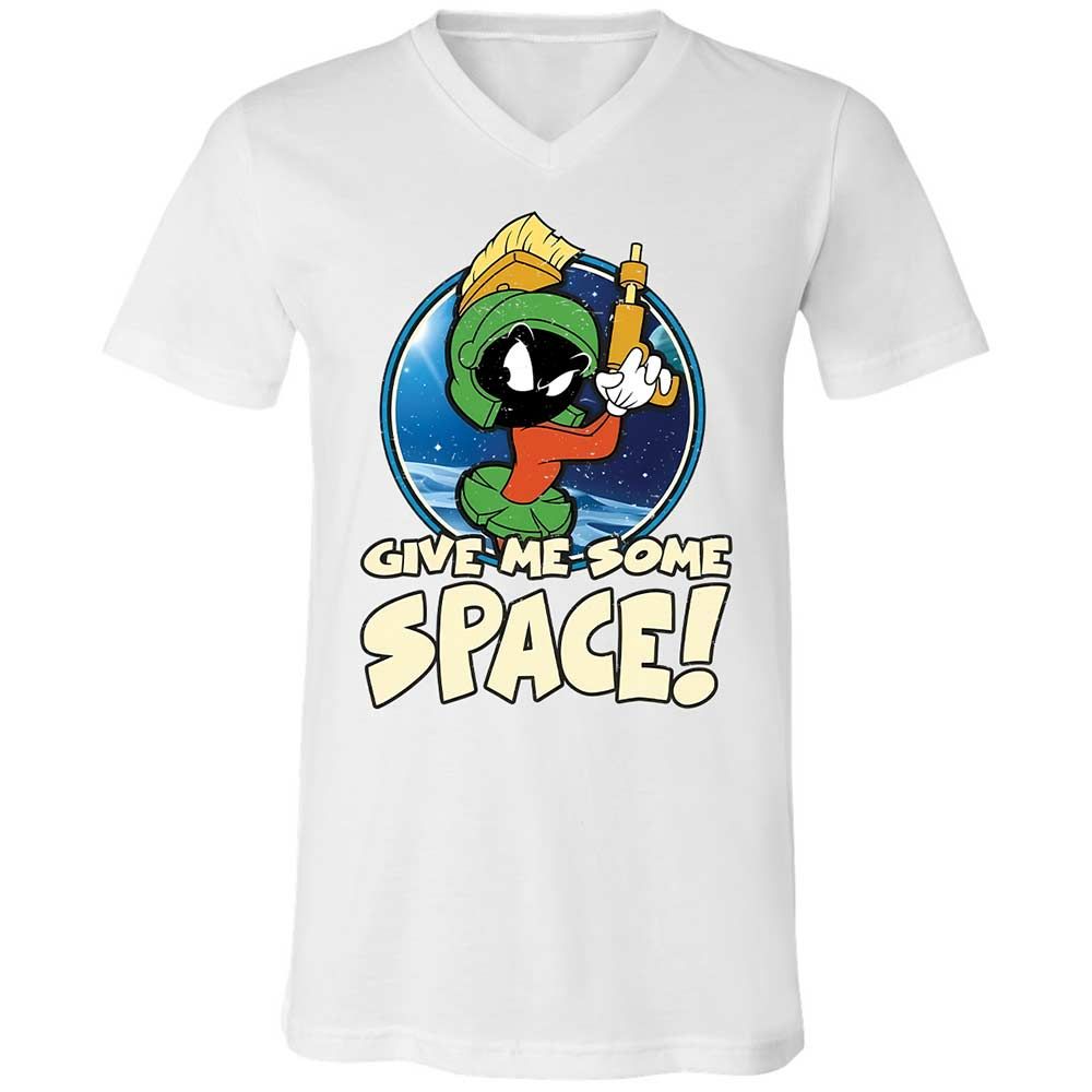Unisex V-Neck T-Shirt - X87EEDQ6 - White - 16