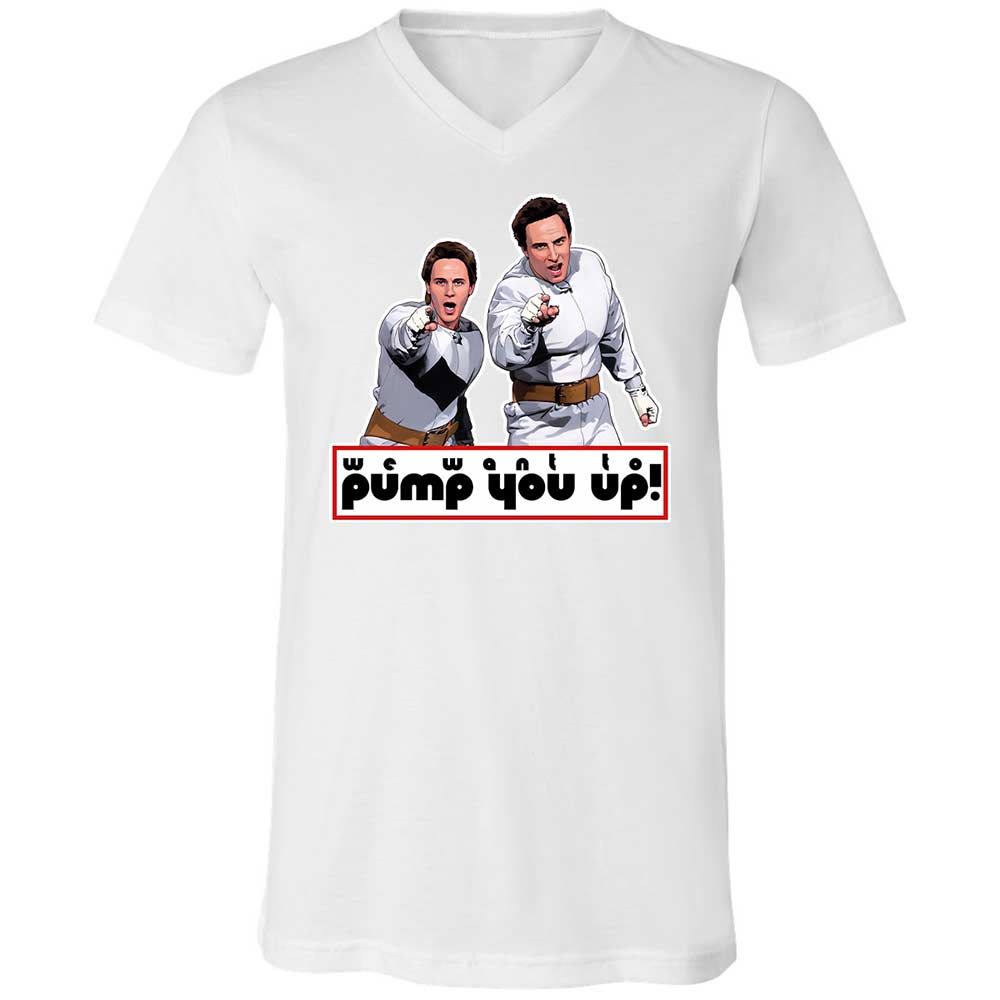 We Want To Pump You Up - White - 16
