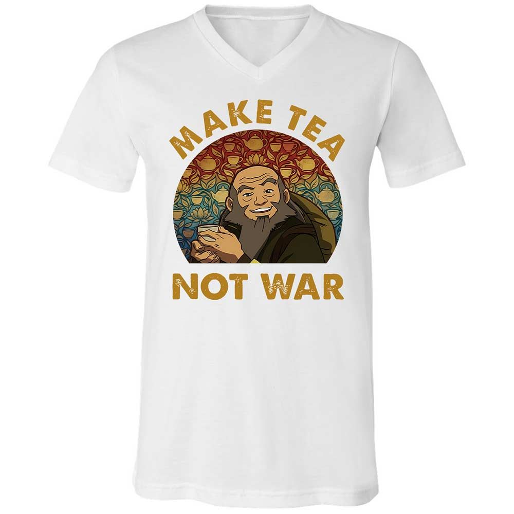 Unisex V-Neck T-Shirt - 9WJNUKF2 - White - 16
