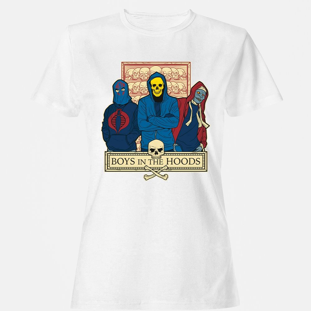 Women's T-Shirt - NHBQXFAX - White - 16