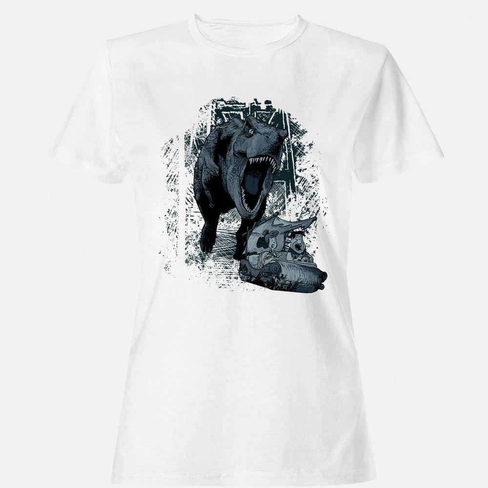 Women's T-Shirt - CAXJJLJ9 - White - 16