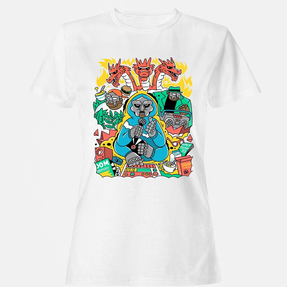 Women's T-Shirt - 7WW6MK1S - White - 16