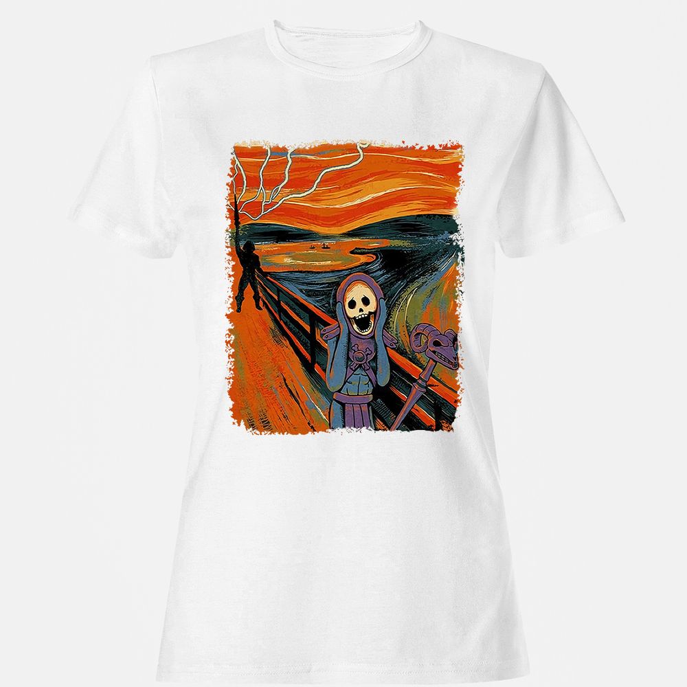 Women's T-Shirt - 1FLZSV48 - White - 16