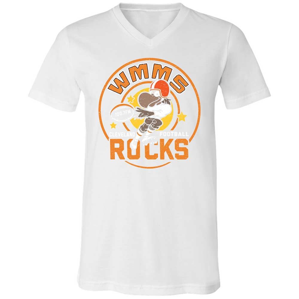 Unisex V-Neck T-Shirt - 2EJG4RFE - White - 16