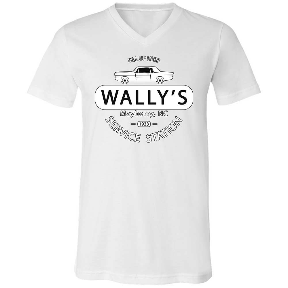 Unisex V-Neck T-Shirt - J6TYQHJC - White - 16