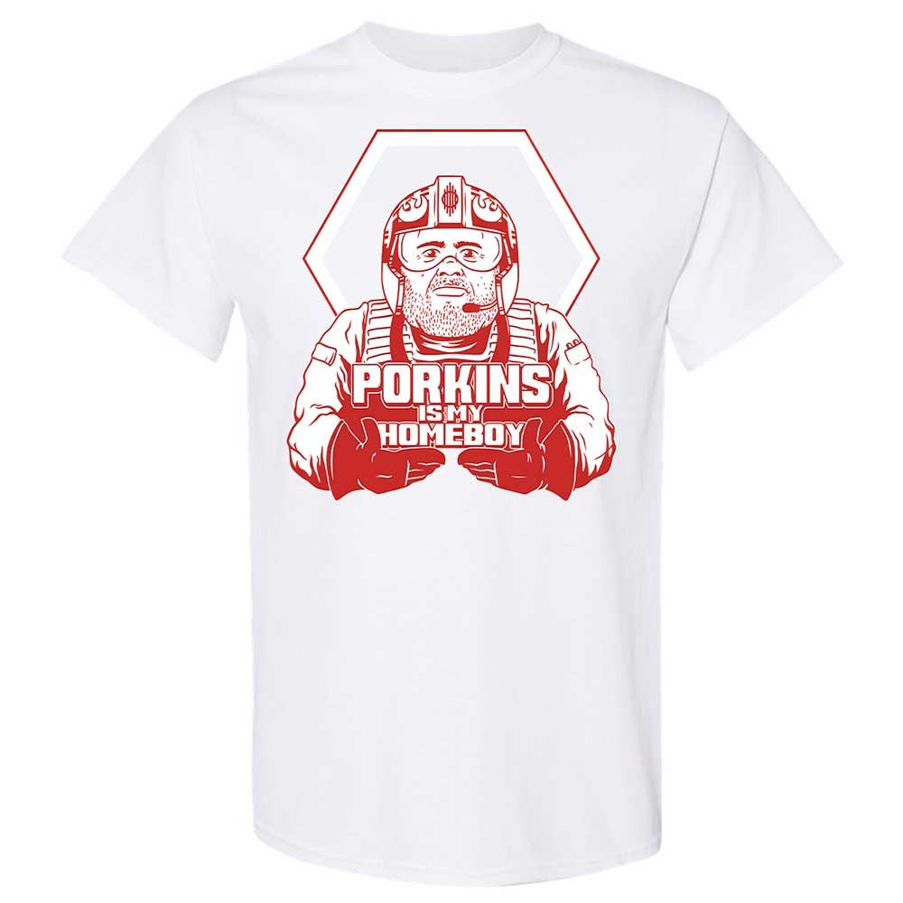 Porkins Is My Homeboy - White - 16