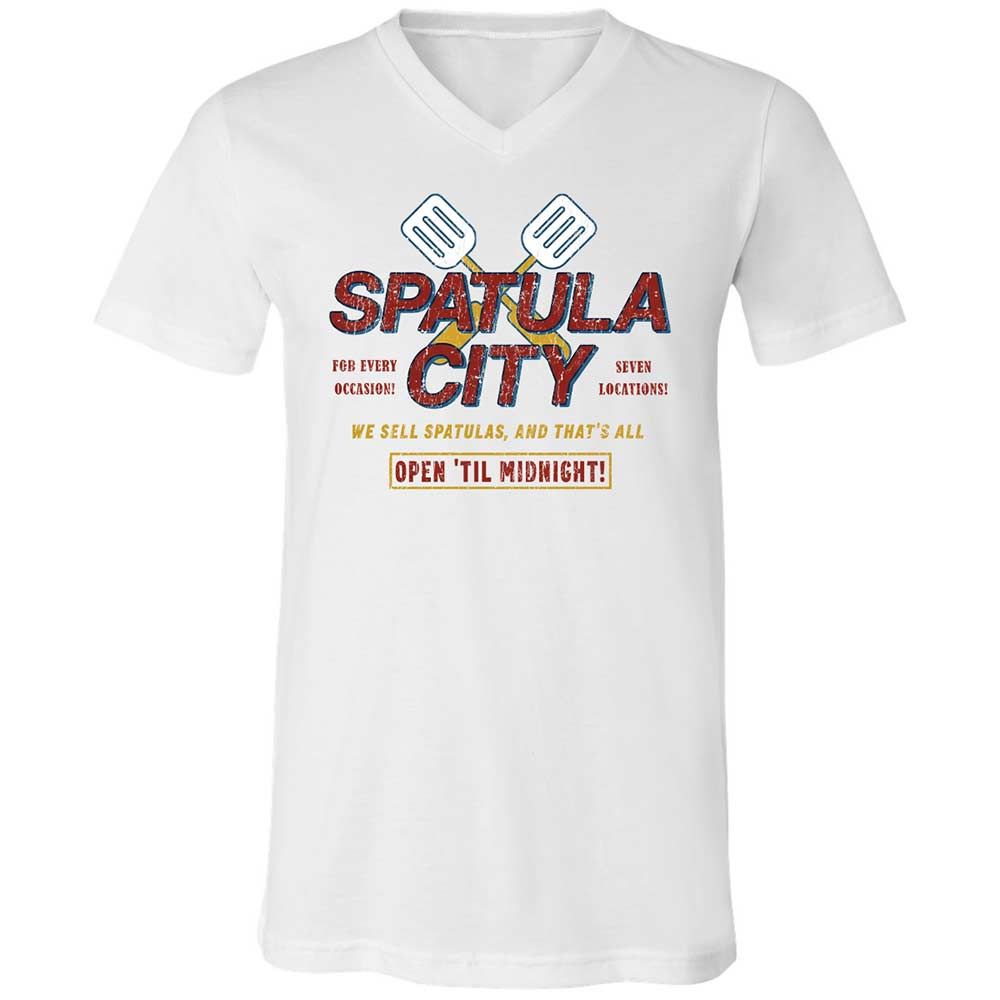 Unisex V-Neck T-Shirt - EFZ2QTJ9 - White - 16