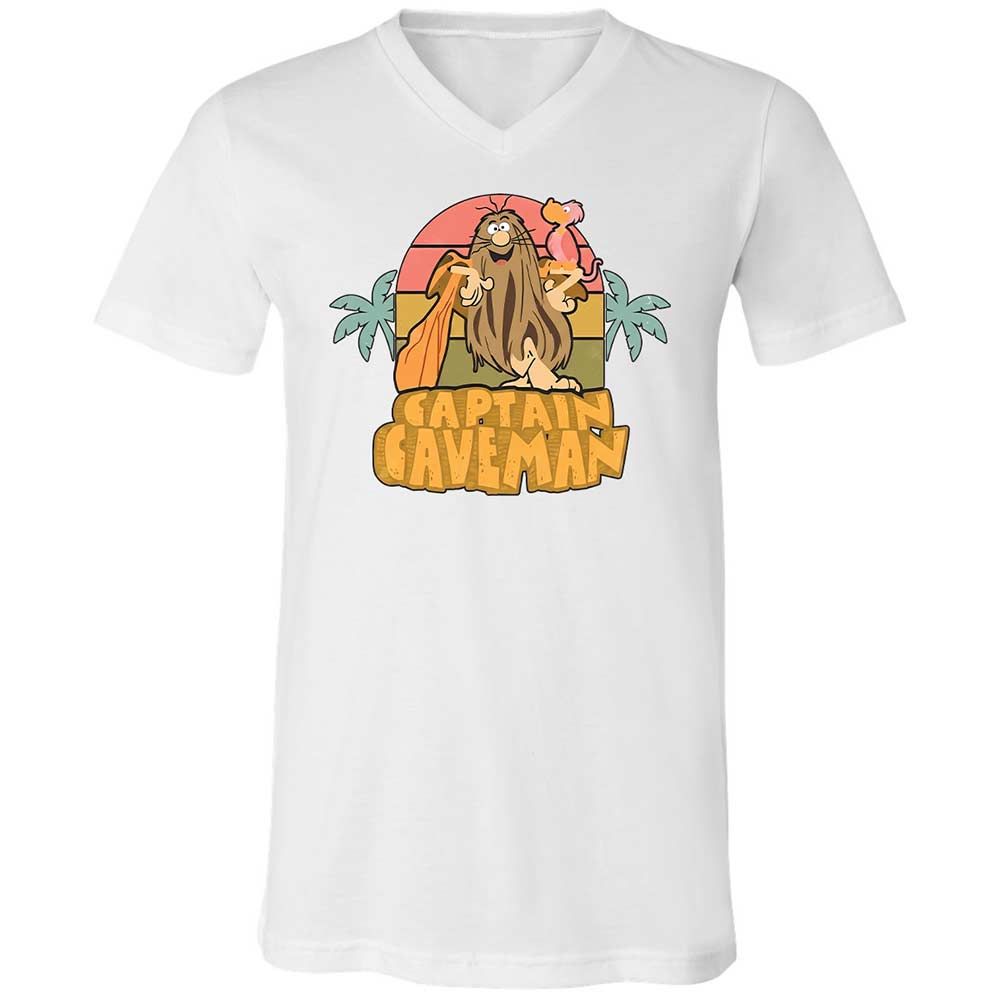 Unisex V-Neck T-Shirt - FFD6YE24 - White - 16