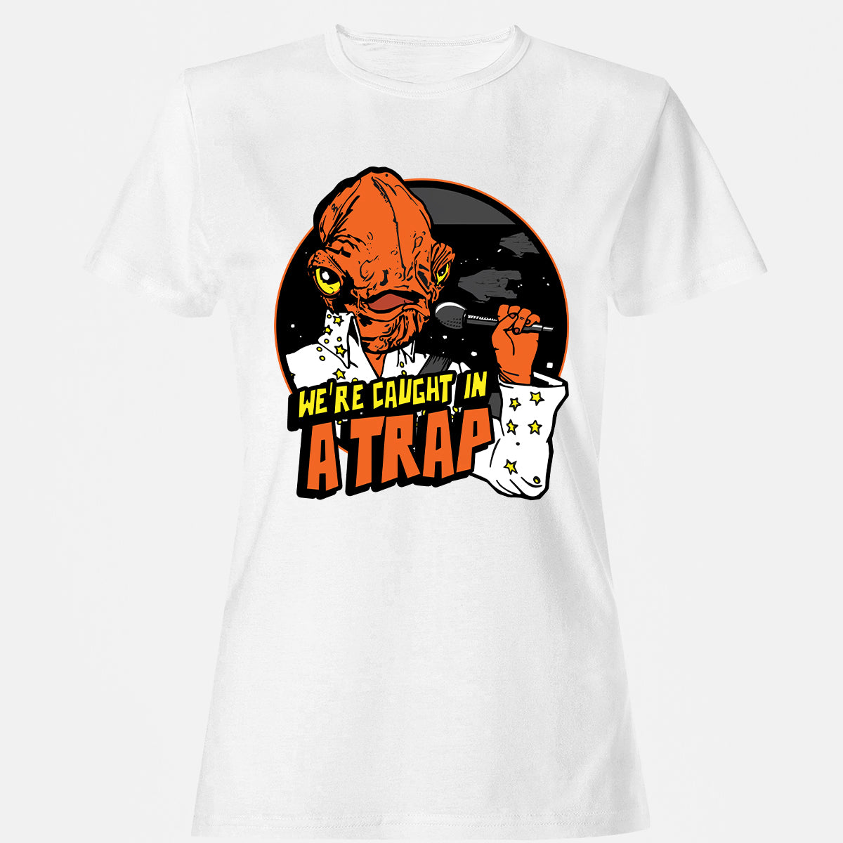 Women's T-Shirt - 7AVC4LGZ - White - 16