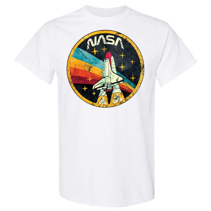 USA Space Agency Vintage Colors - White - 16