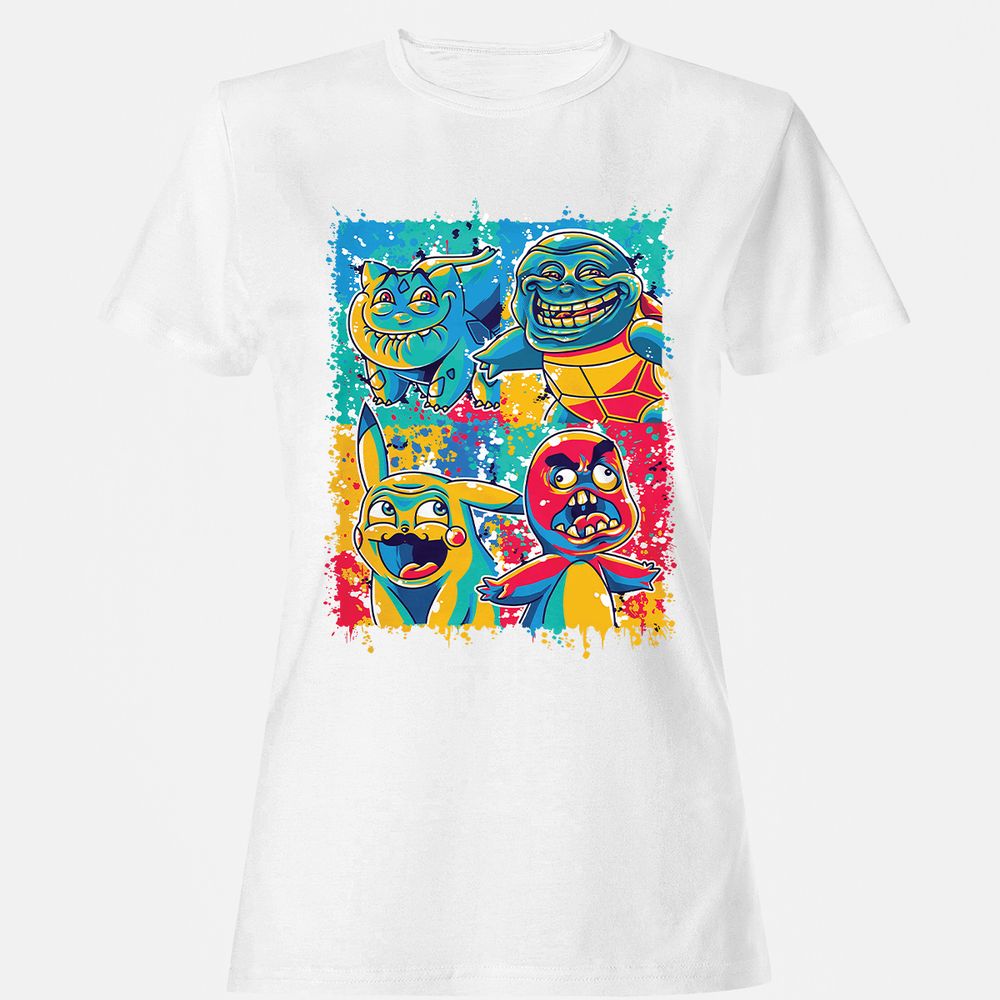 Women's T-Shirt - 7QLUWNXU - White - 16