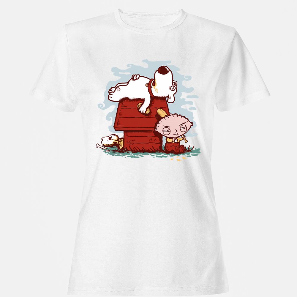 Women's T-Shirt - 8P5A1EDD - White - 16