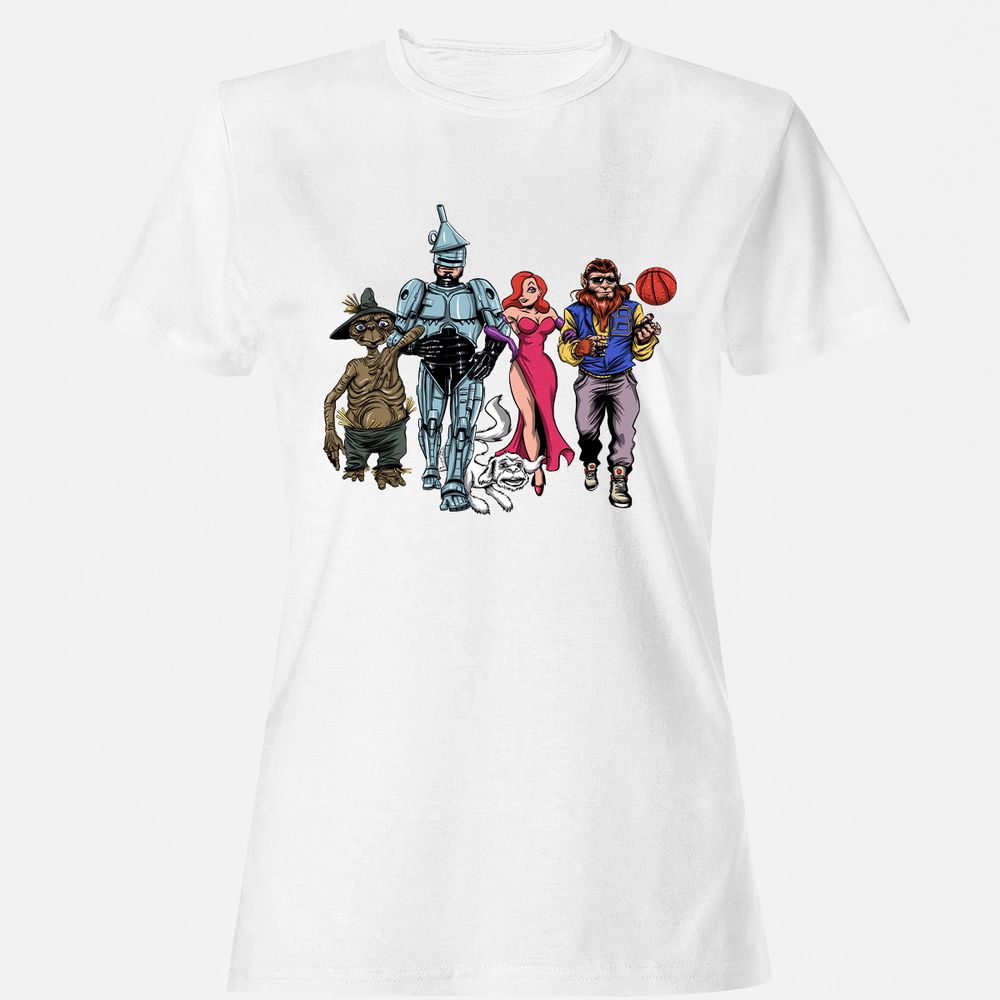 Women's T-Shirt - 6HS9C8U5 - White - 16