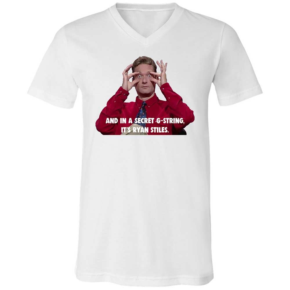 Unisex V-Neck T-Shirt - JV2RWEA5 - White - 16