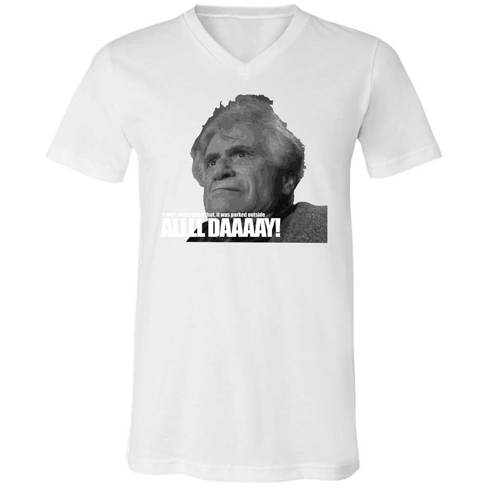 Unisex V-Neck T-Shirt - 577CGKYR - White - 16