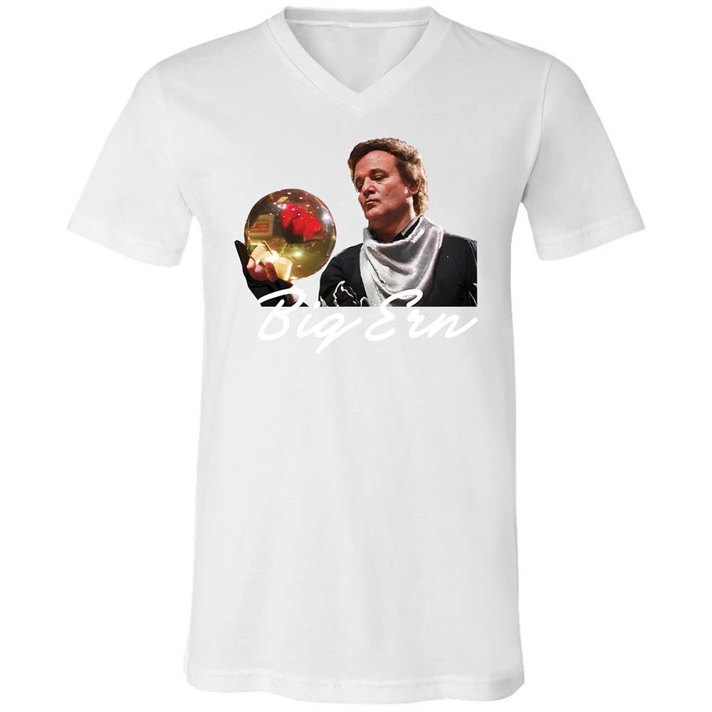 Unisex V-Neck T-Shirt - EQT88DU8 - White - 16