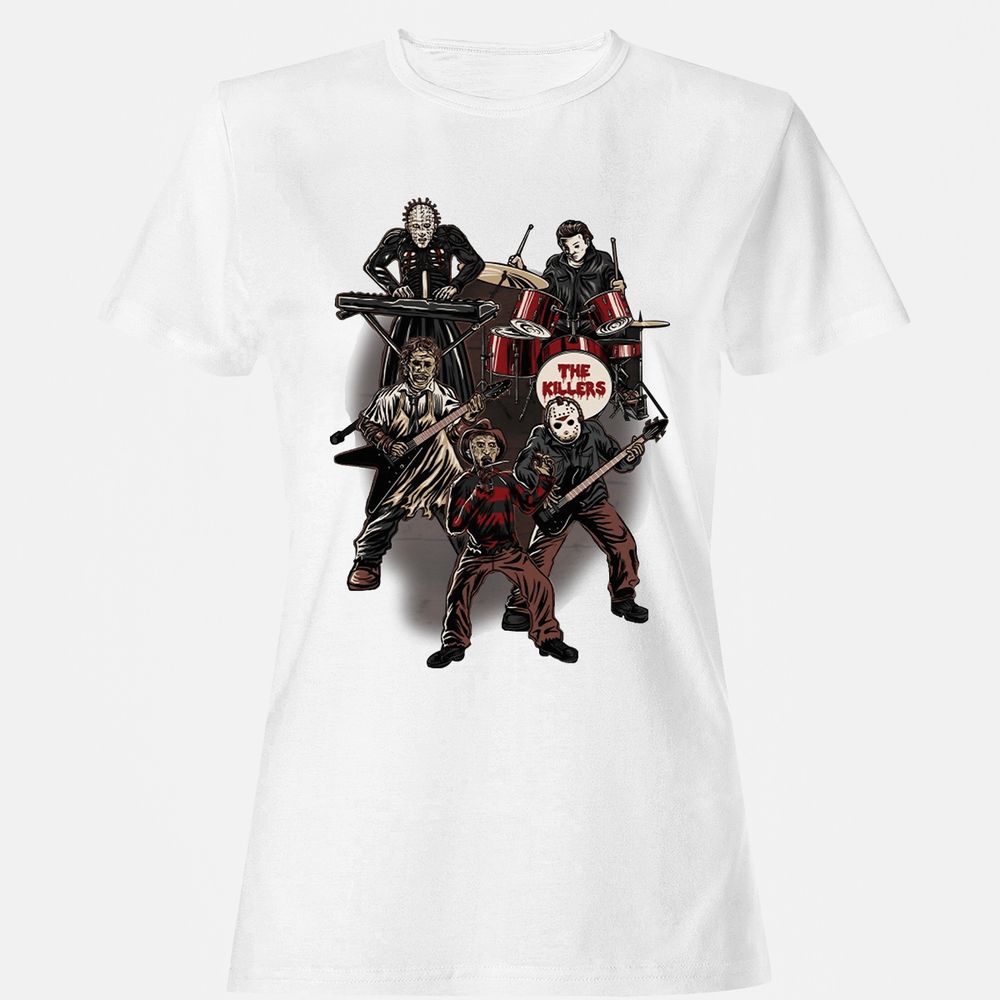 Women's T-Shirt - LD43RQTY - White - 16