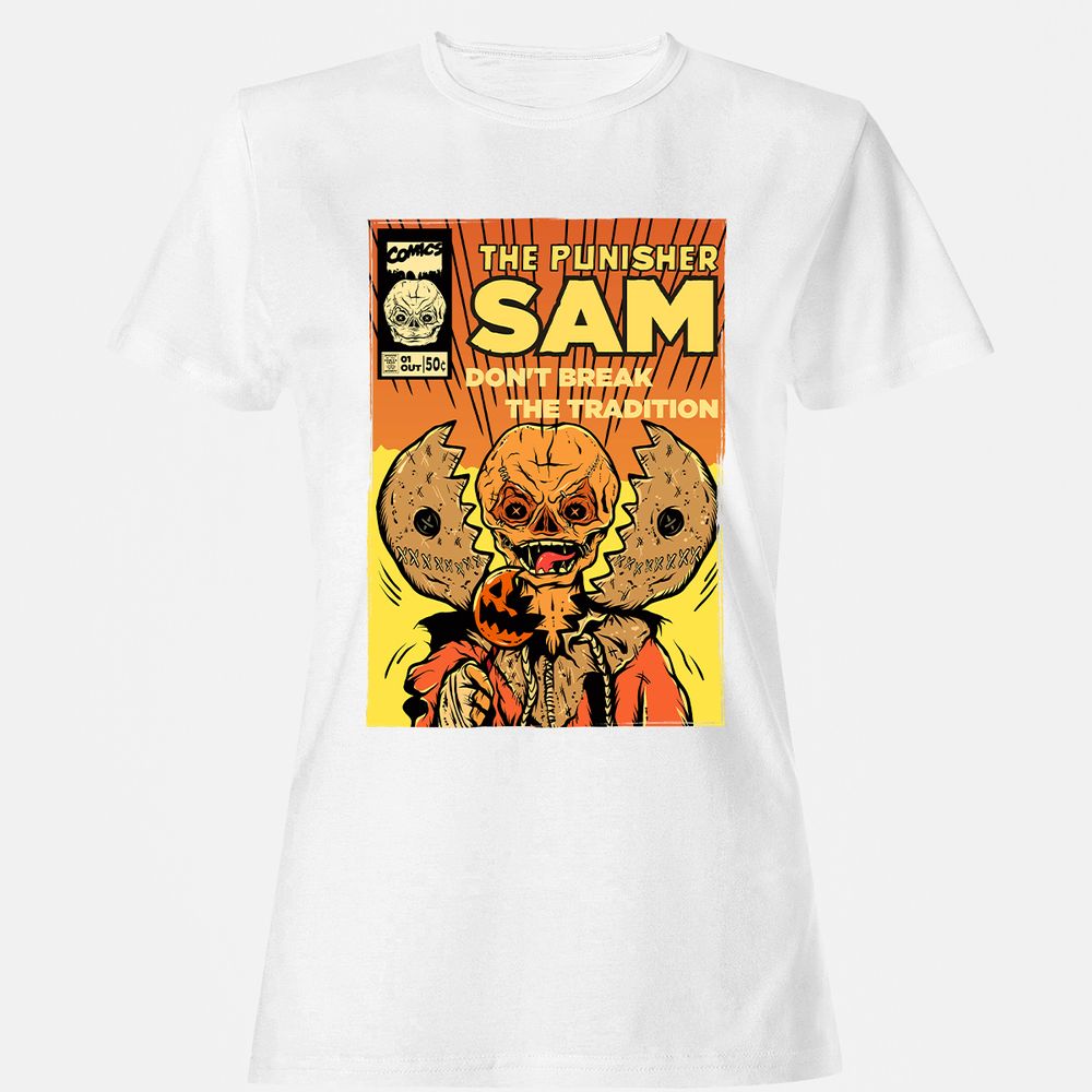 Women's T-Shirt - 3MMDE7KZ - White - 16